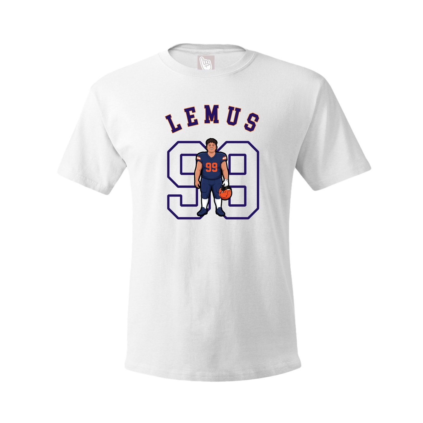 Youth Tee — Shirsey Arch in White