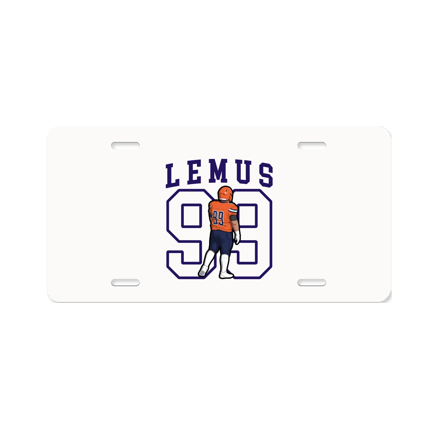 Aluminum License Plate