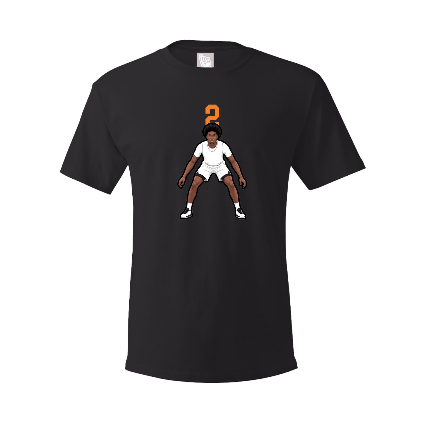 Tee — Number Top in Black