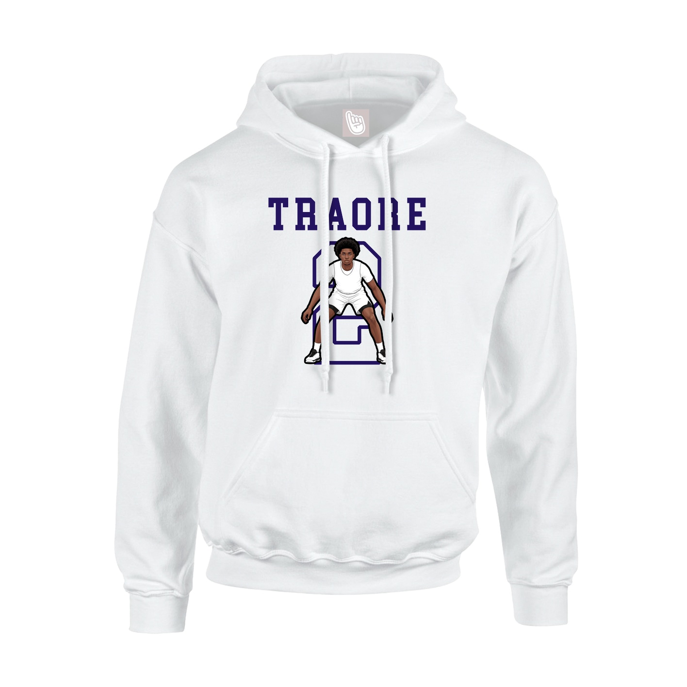 Hoodie — Shirsey in White