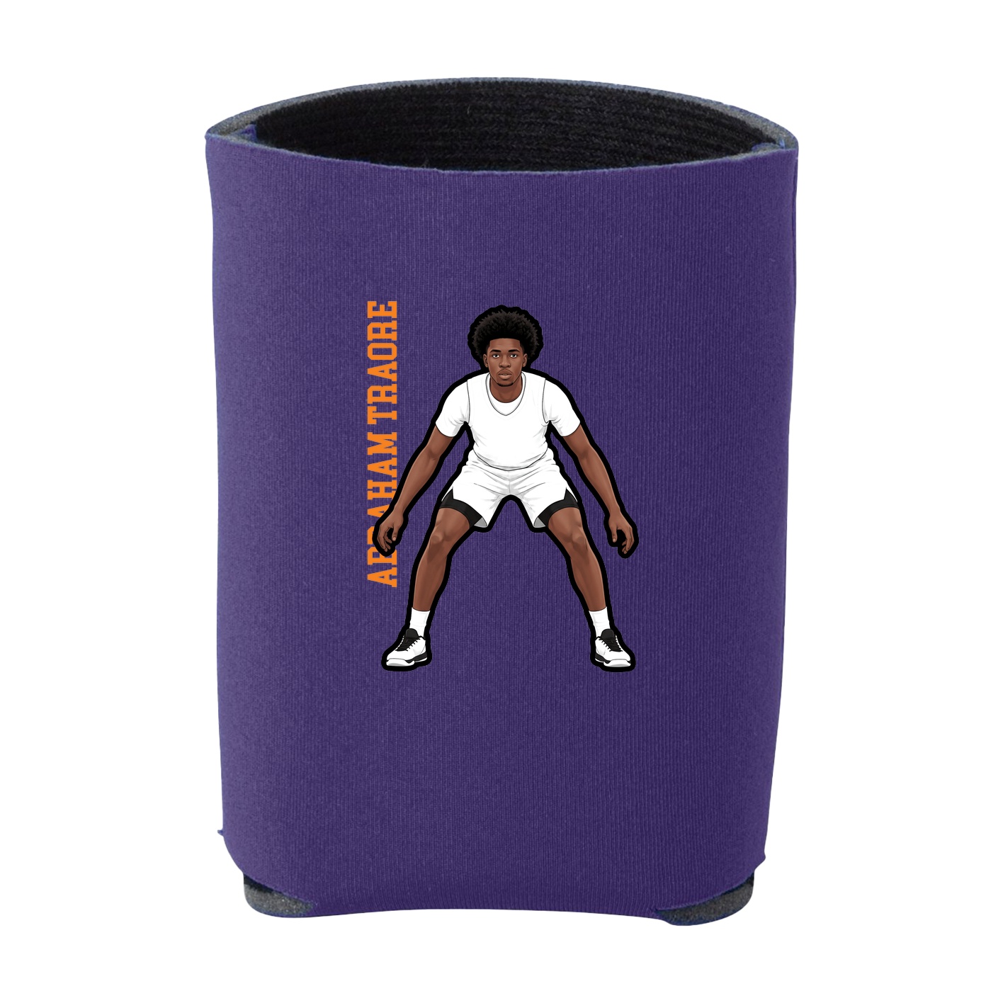 Can Holder — Name Vertical in Purple