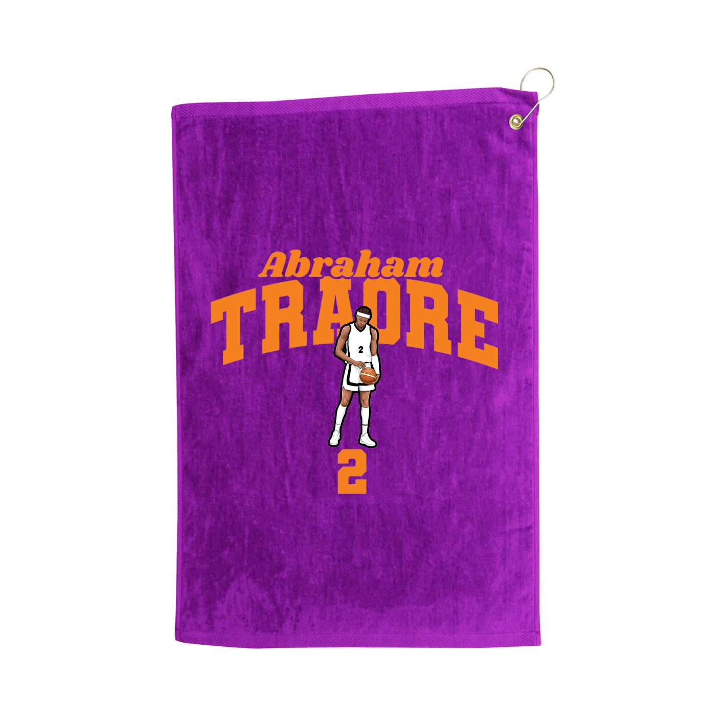 Golf Towel — Signature Arch in Purple