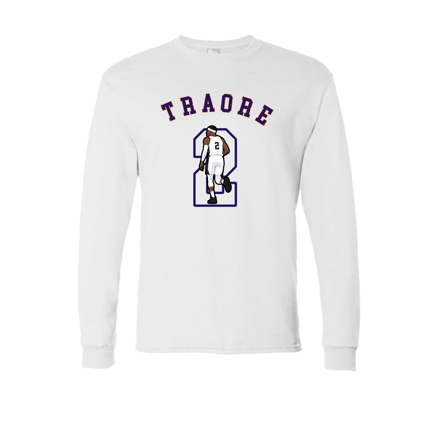 Long Sleeve Tee — Shirsey Arch in White