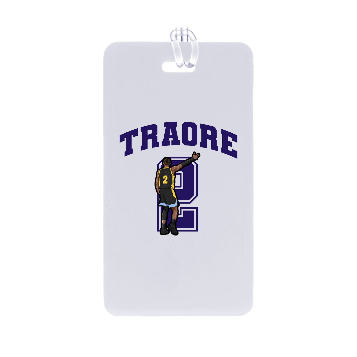 Bag Tag — Number in Classic