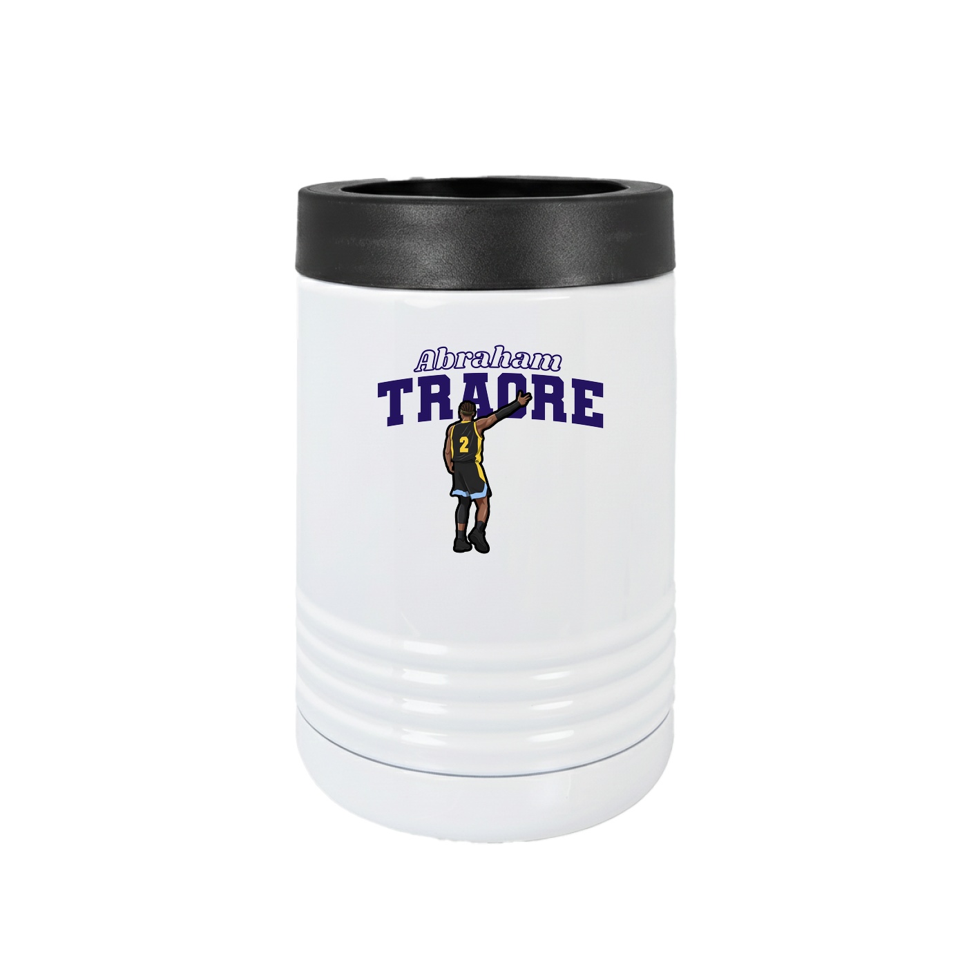 Beverage Holder — Name Arch in White