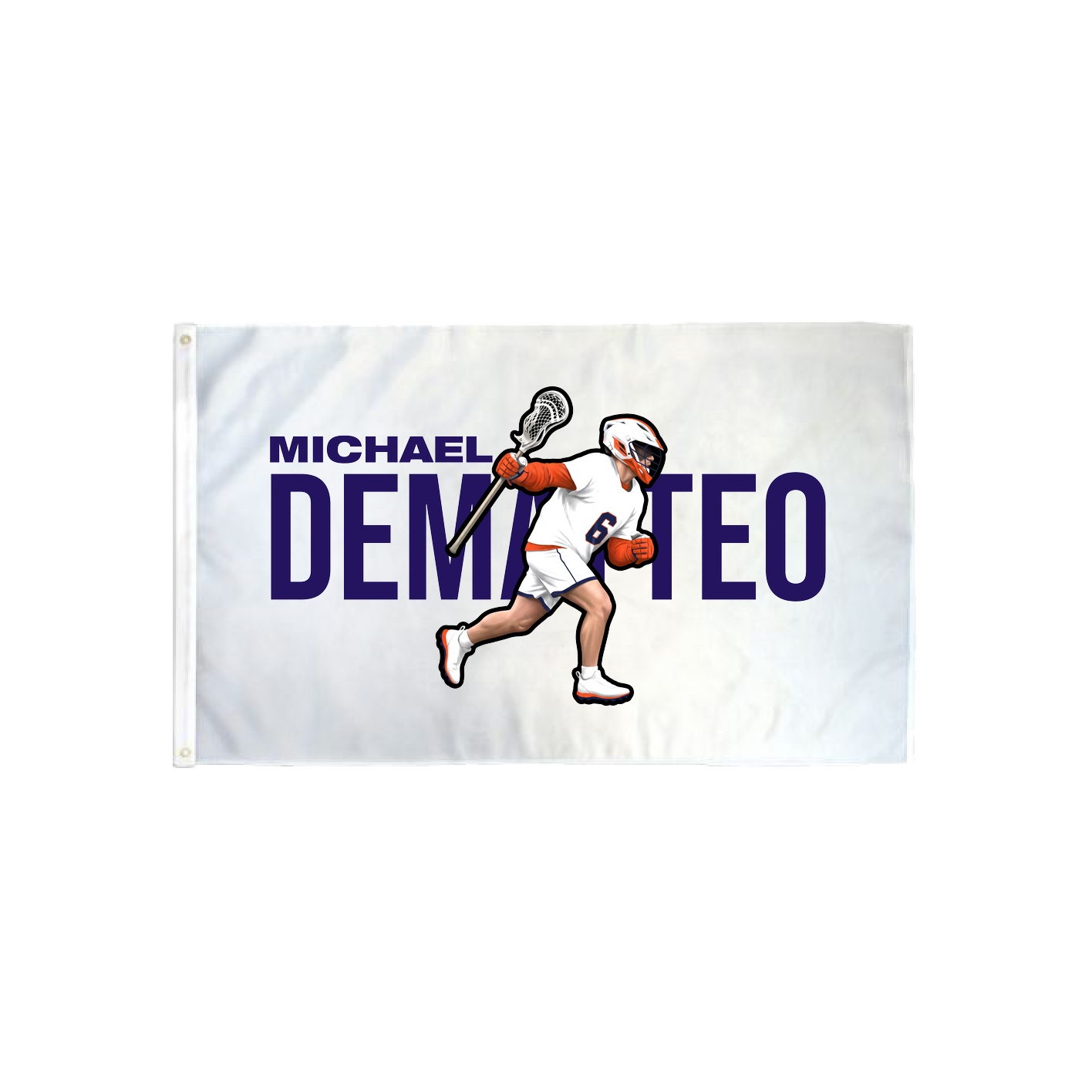 3x5 Flag — Player Name in Classic