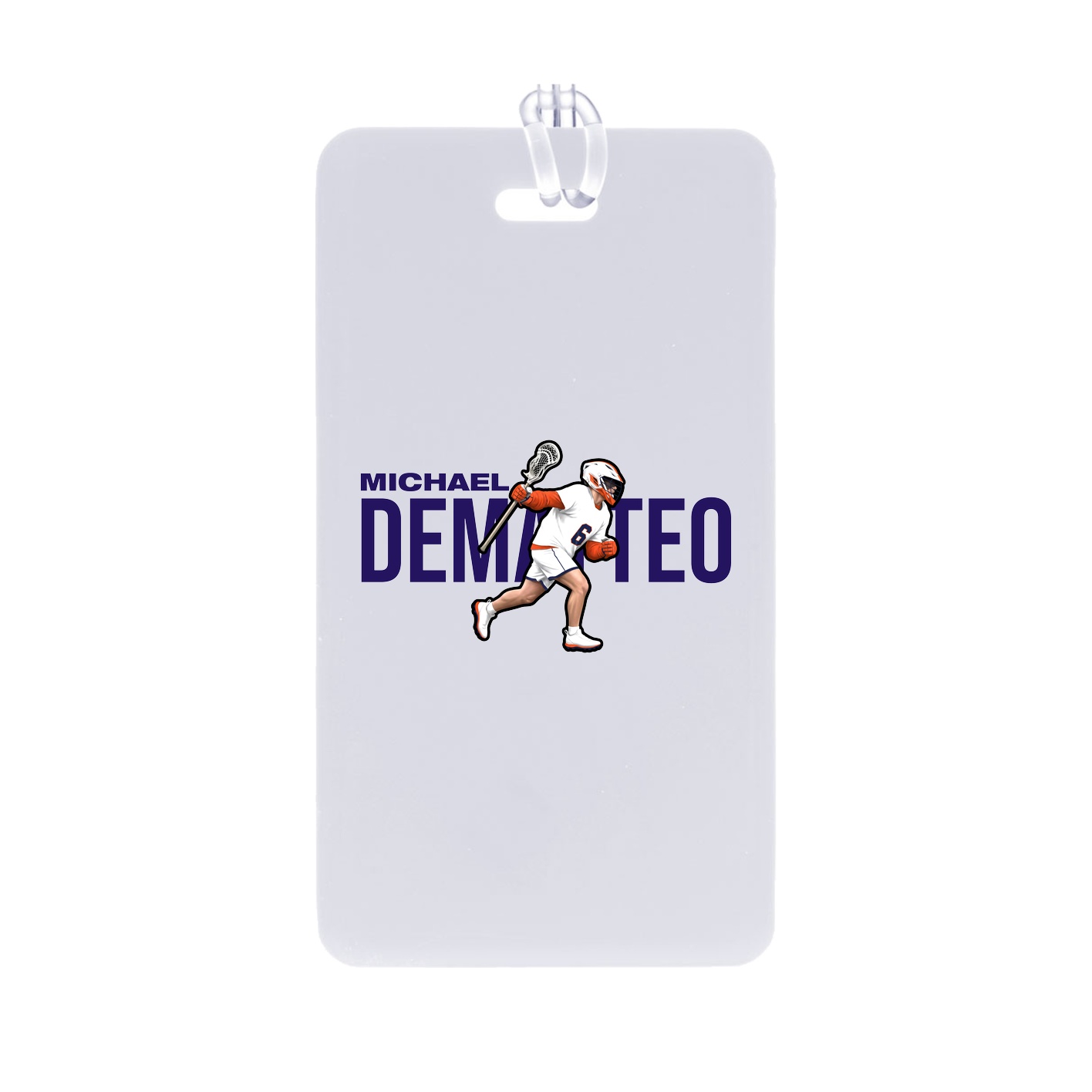 Bag Tag — Player Name in Classic