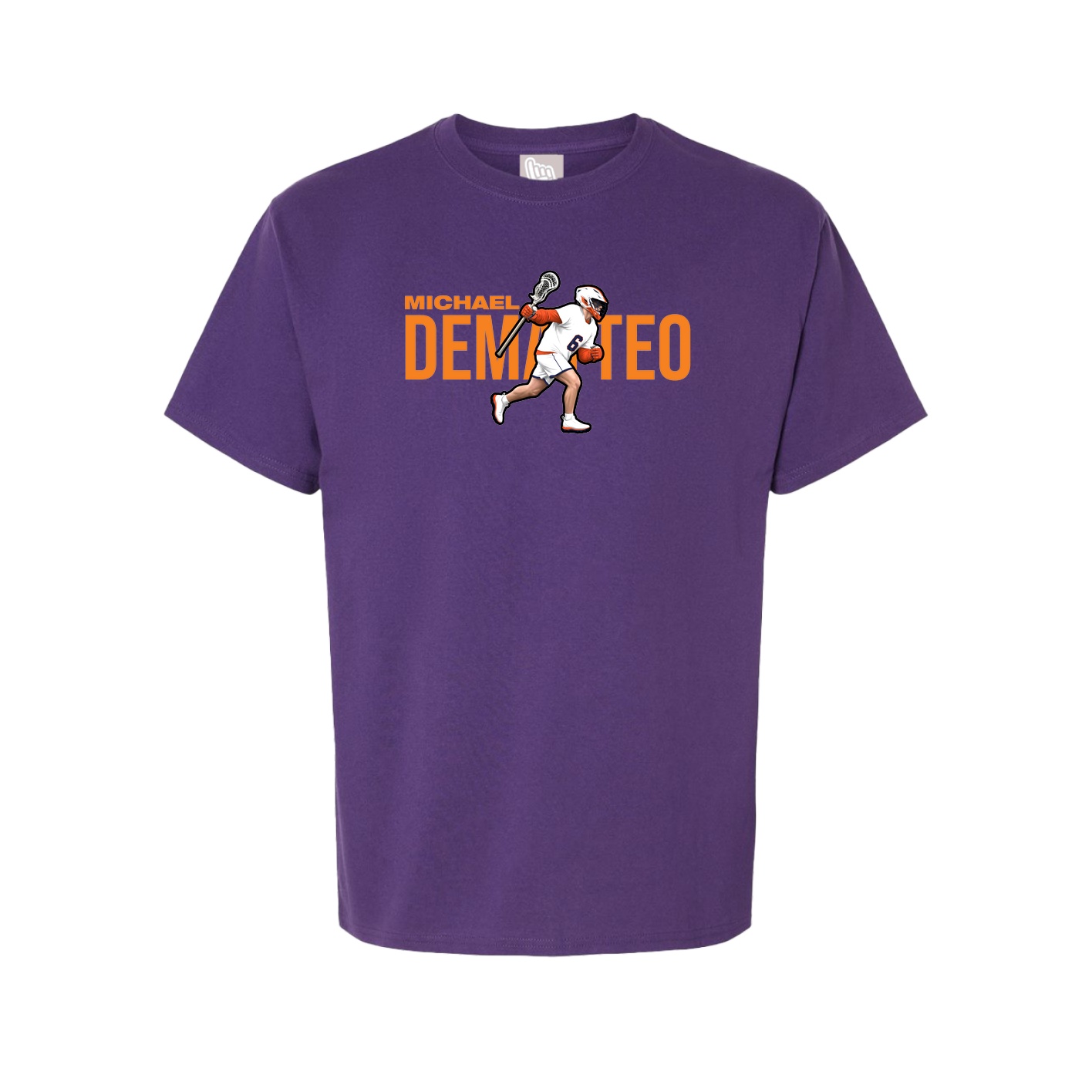 Youth Tee — Player Name in Purple