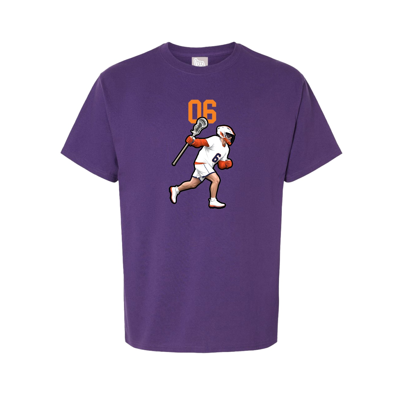 Tee — Number Top in Purple