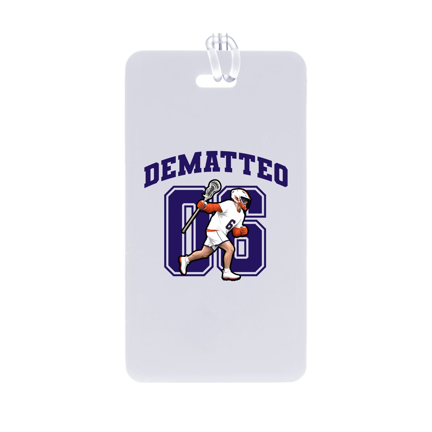 Bag Tag — Number in Classic