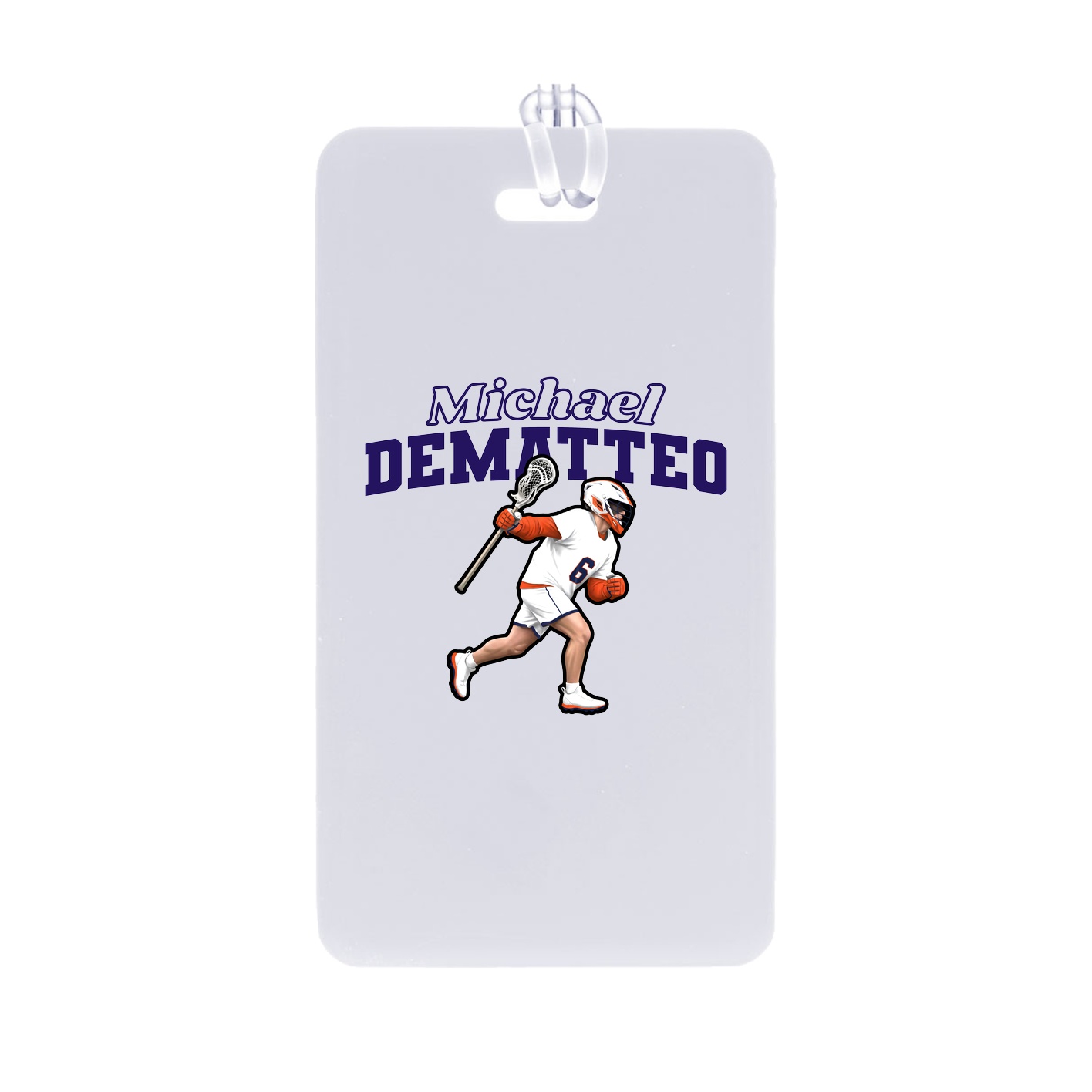 Bag Tag — Name Arch in Classic