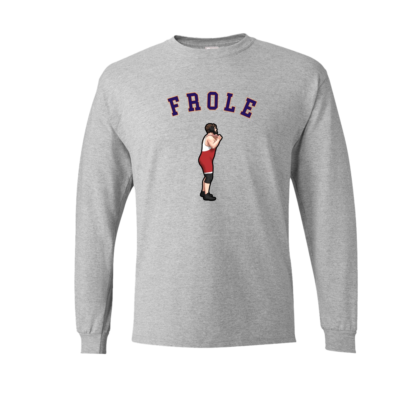 Long Sleeve Tee — Shirsey Arch in Grey