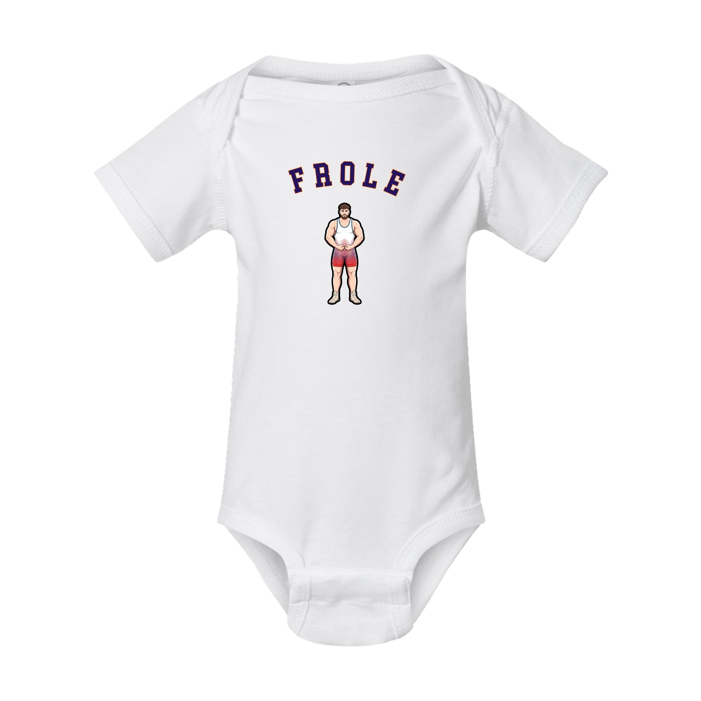 Baby Onesie — Shirsey Arch in White