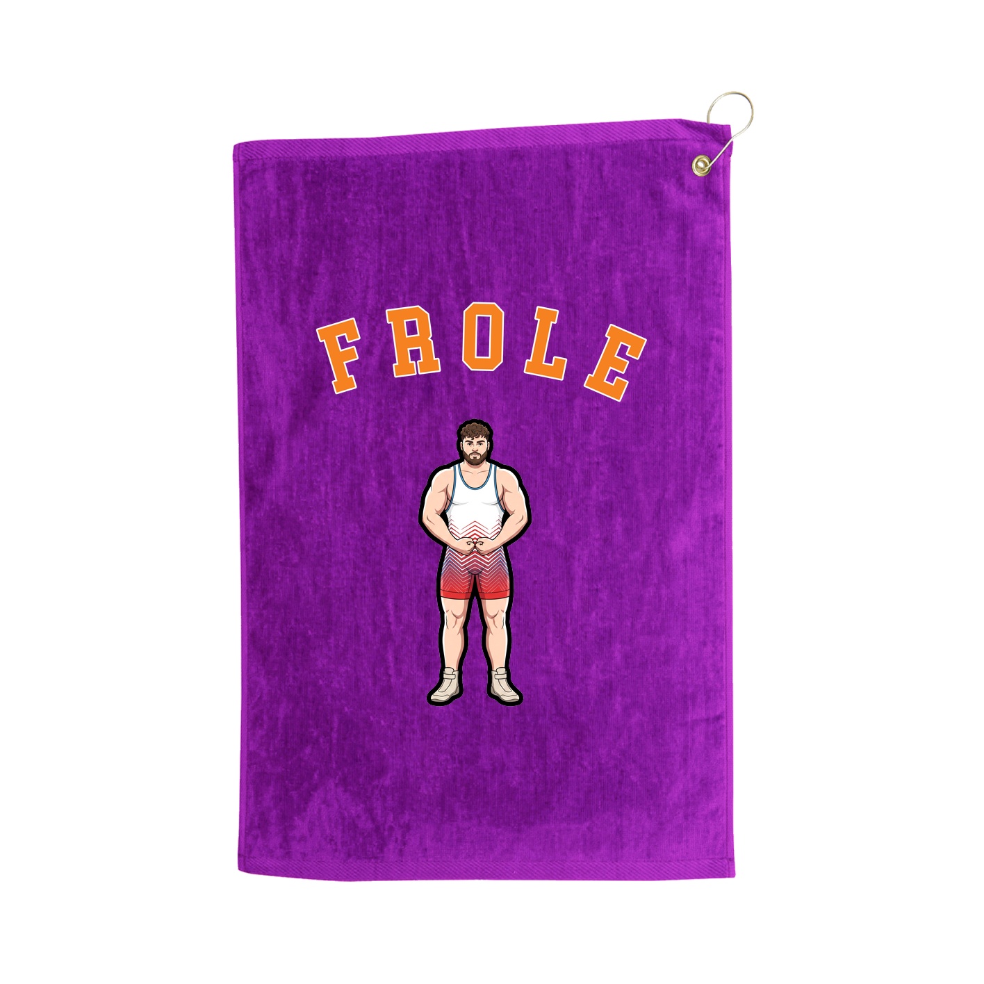 Golf Towel — Shirsey Arch in Purple