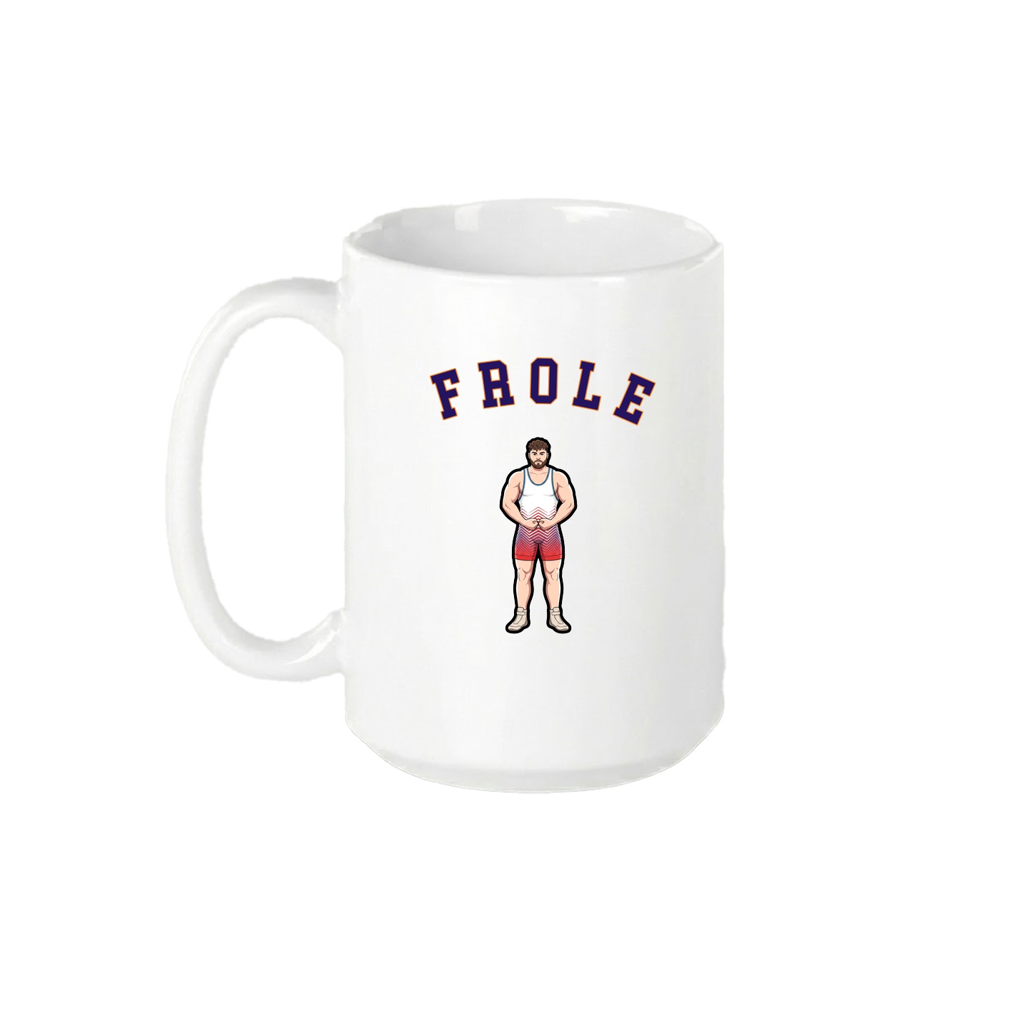 15oz Coffee Mug — Shirsey Arch in White