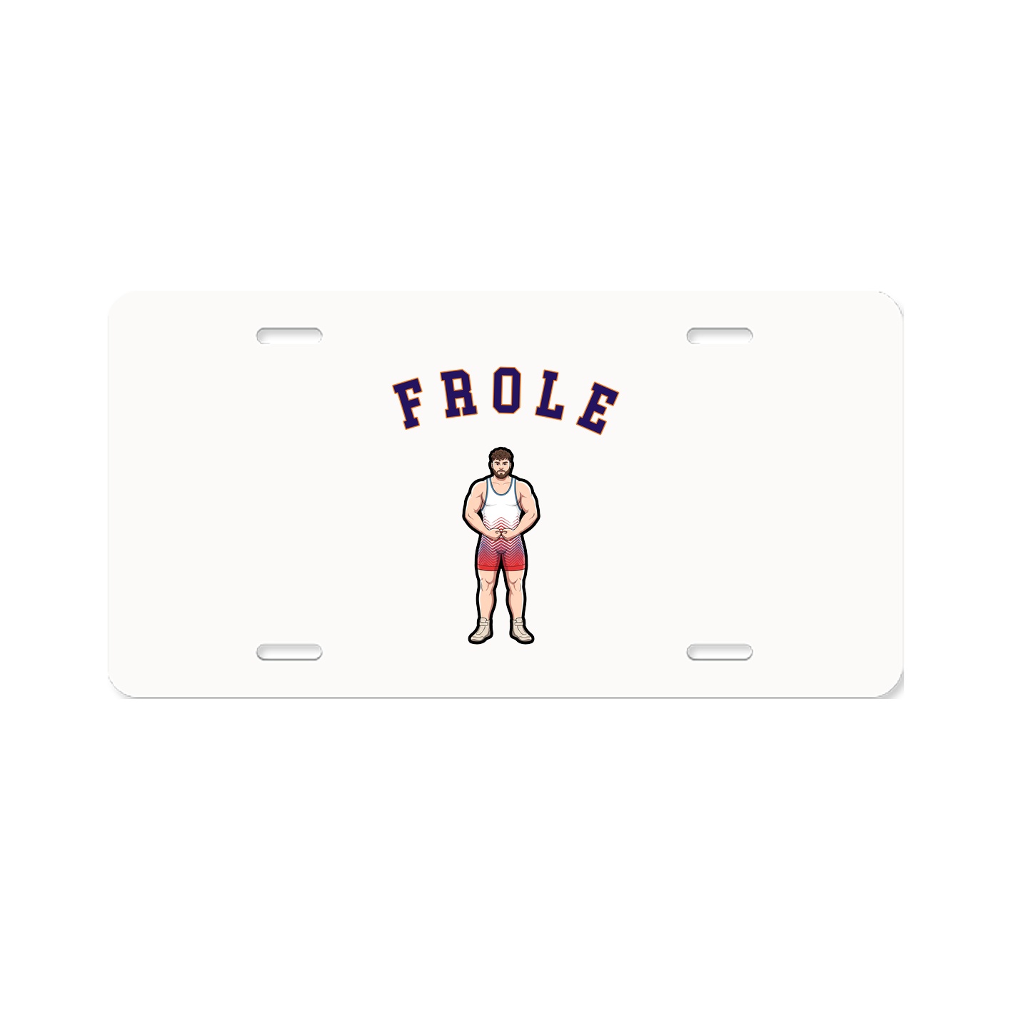 License Plate — Shirsey Arch in Classic