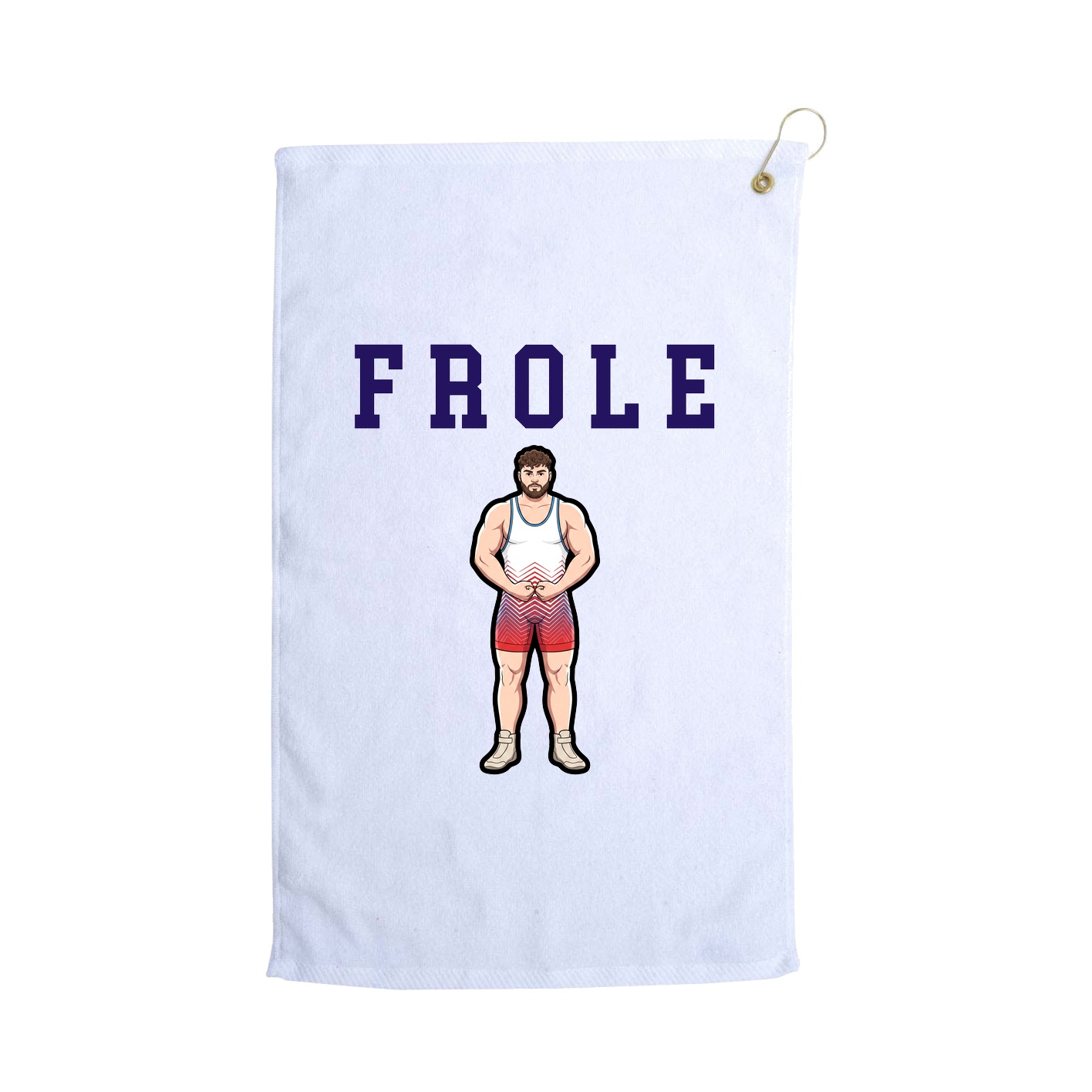 Golf Towel — Shirsey in White