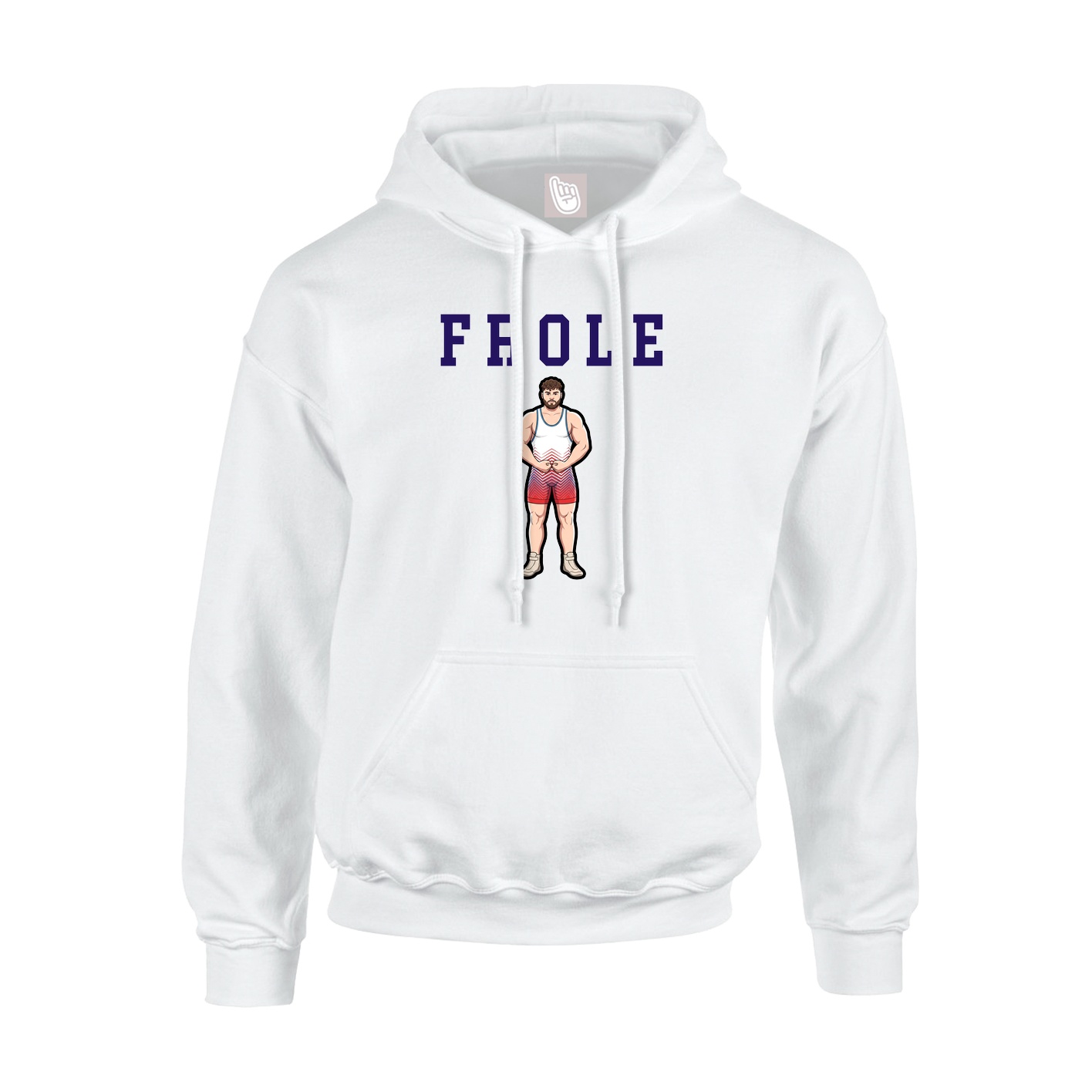 Youth Hoodie — Shirsey in White