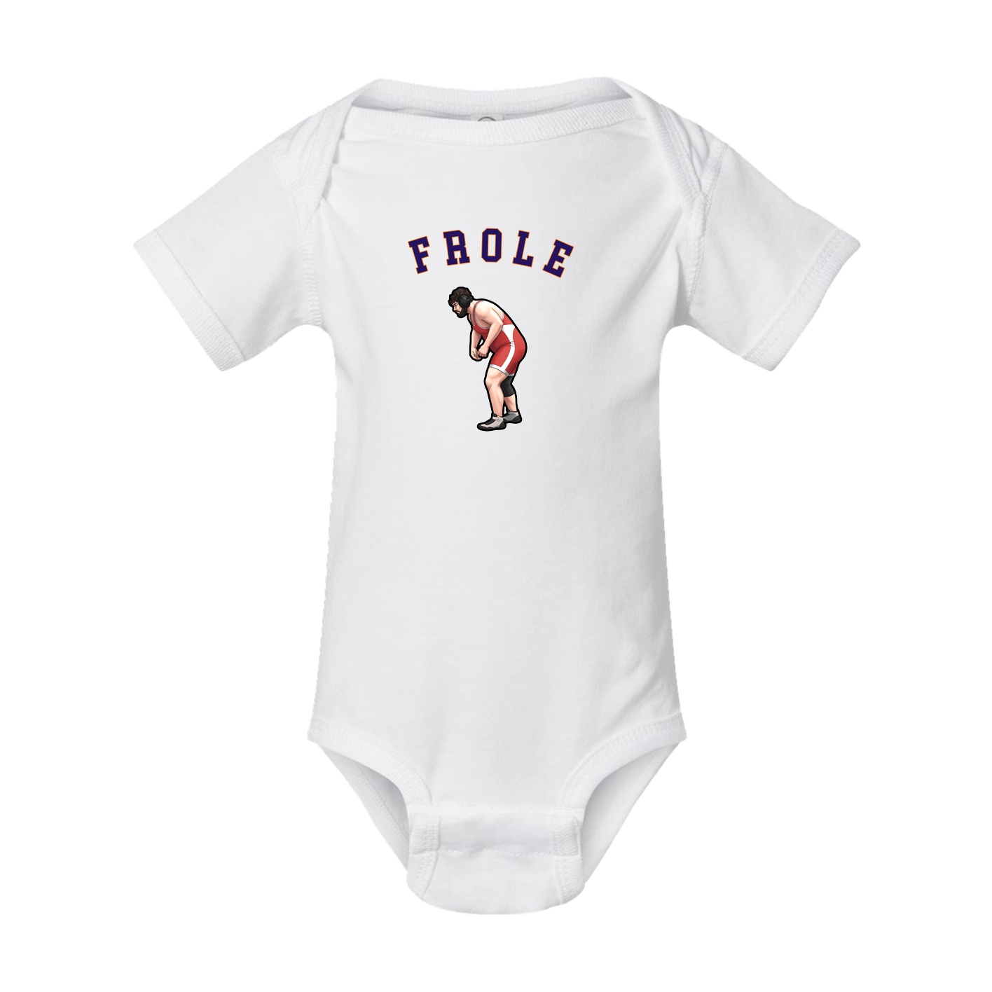 Baby Onesie — Shirsey Arch in White