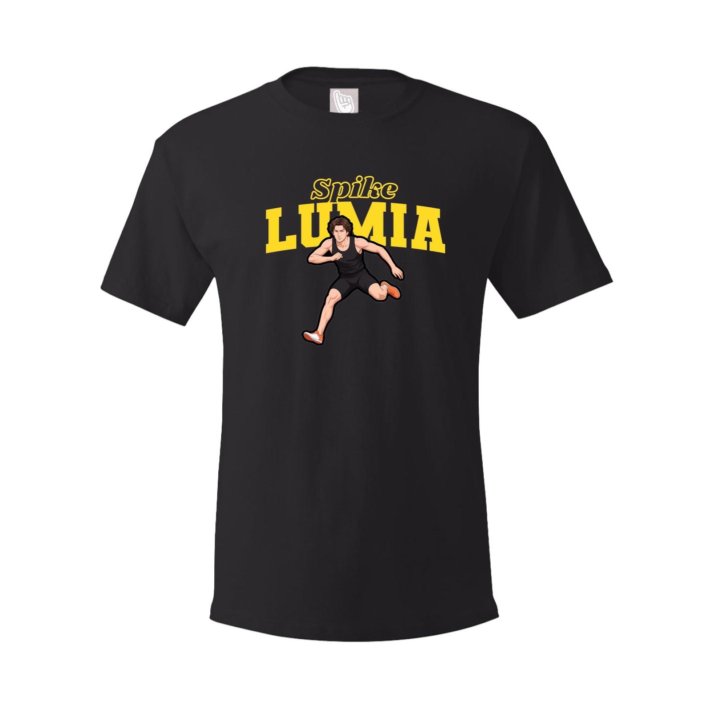 Youth Tee — Name Arch in Black