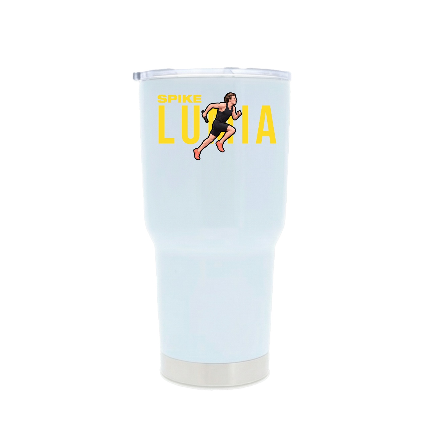 30oz Stainless Steel Tumbler — Player Name in White