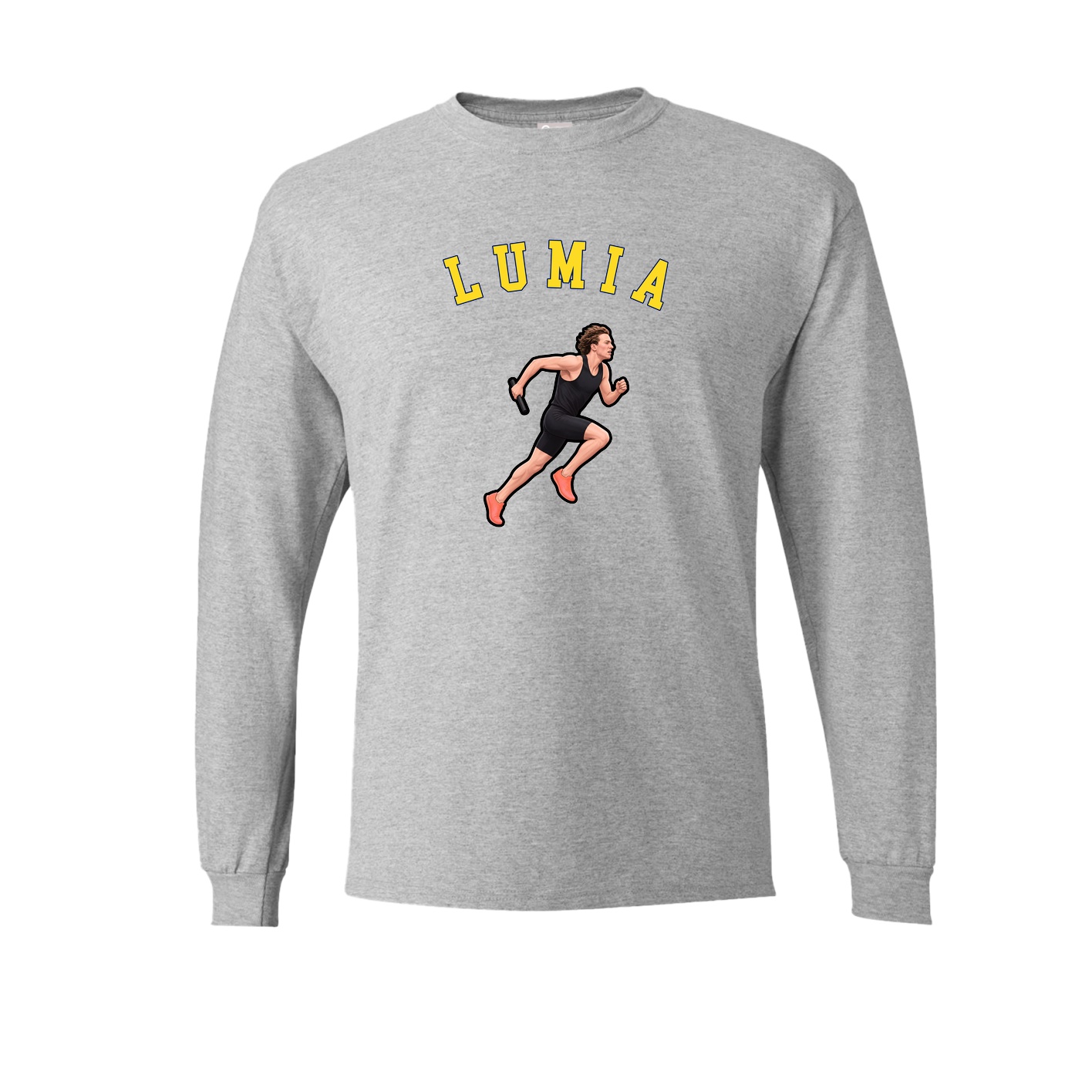 Long Sleeve Tee — Shirsey Arch in Grey