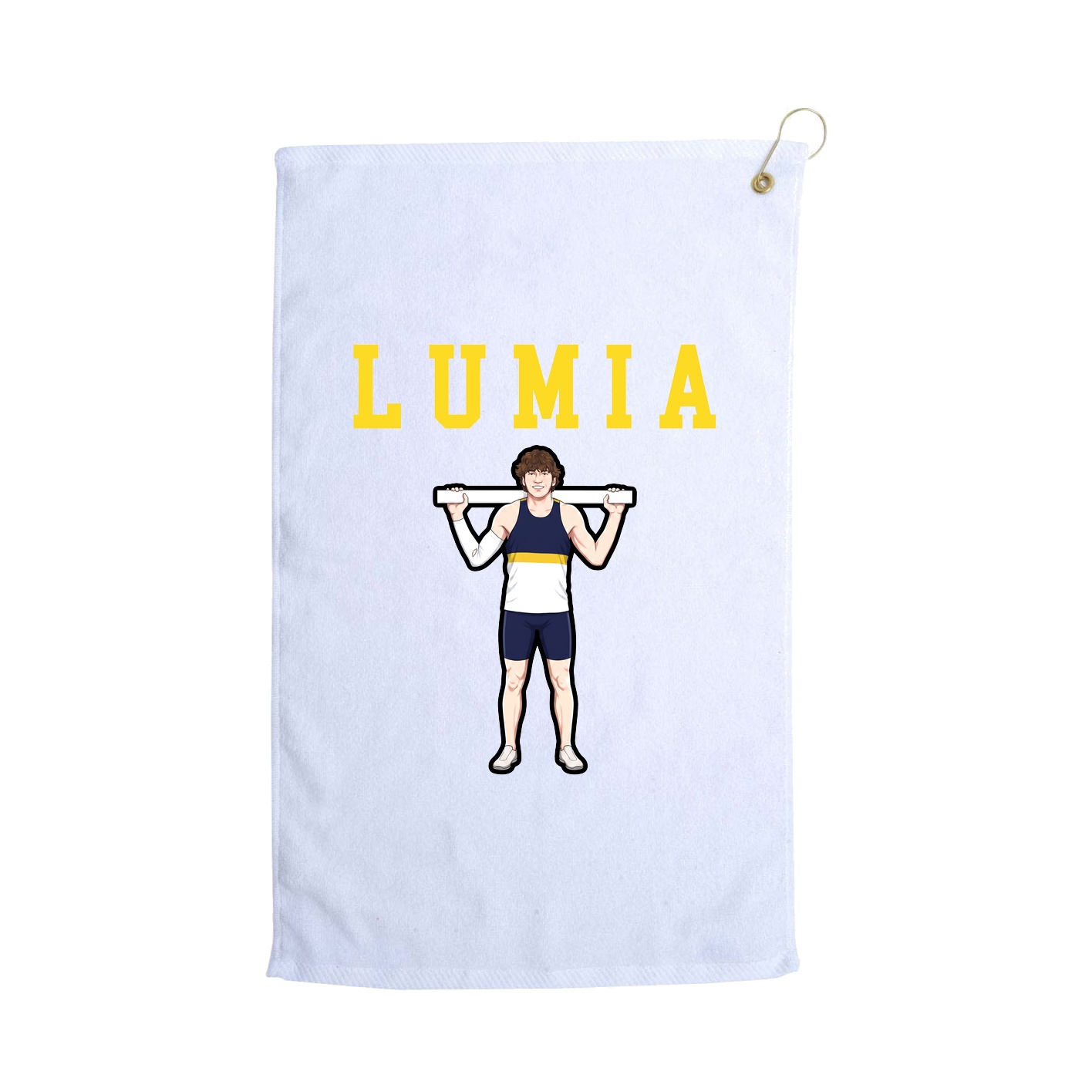 Golf Towel — Shirsey in White