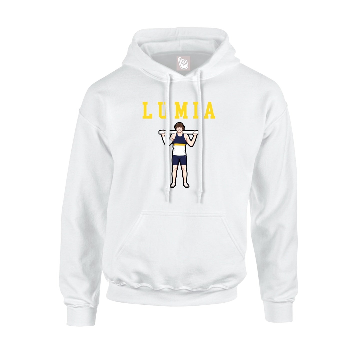 Hoodie — Shirsey in White