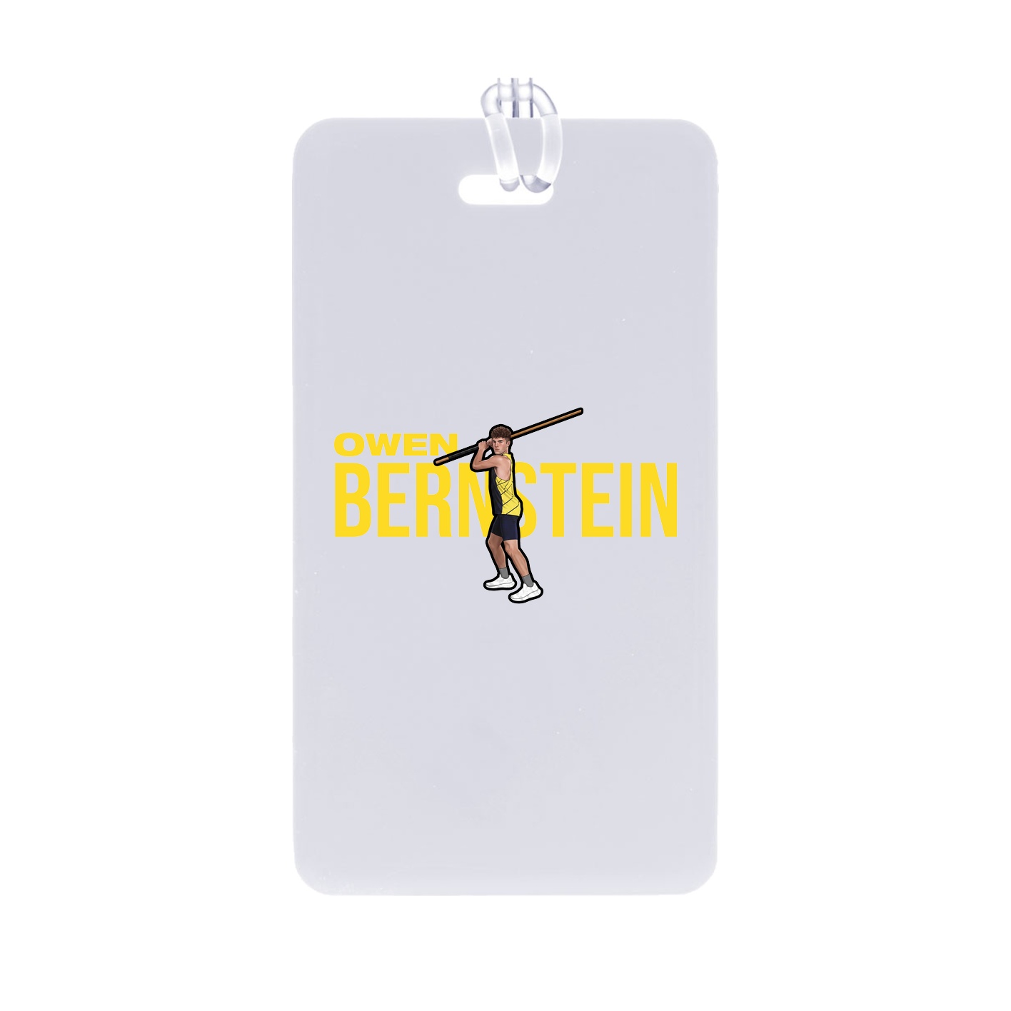 Bag Tag — Player Name in Classic