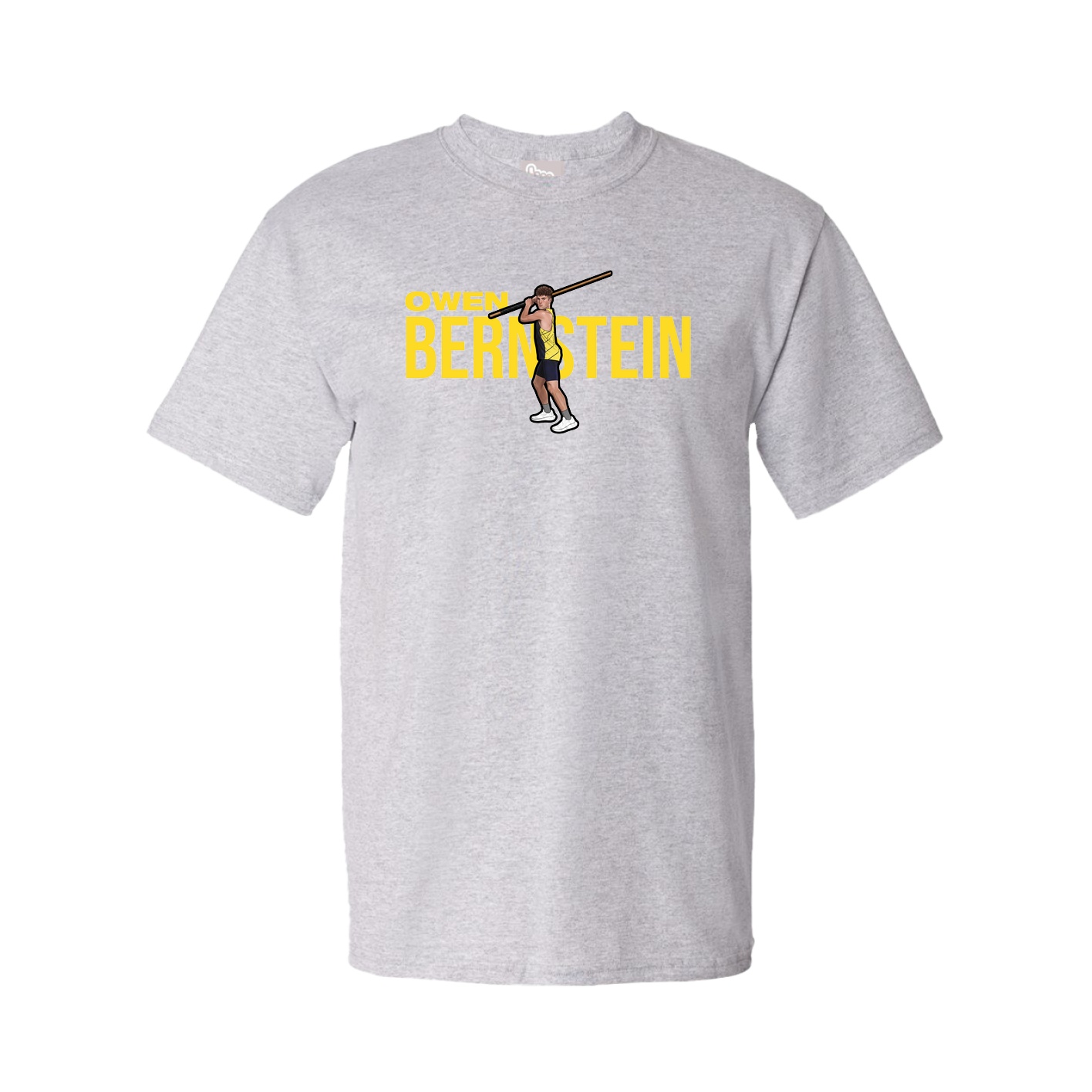 Youth Tee — Player Name in Grey