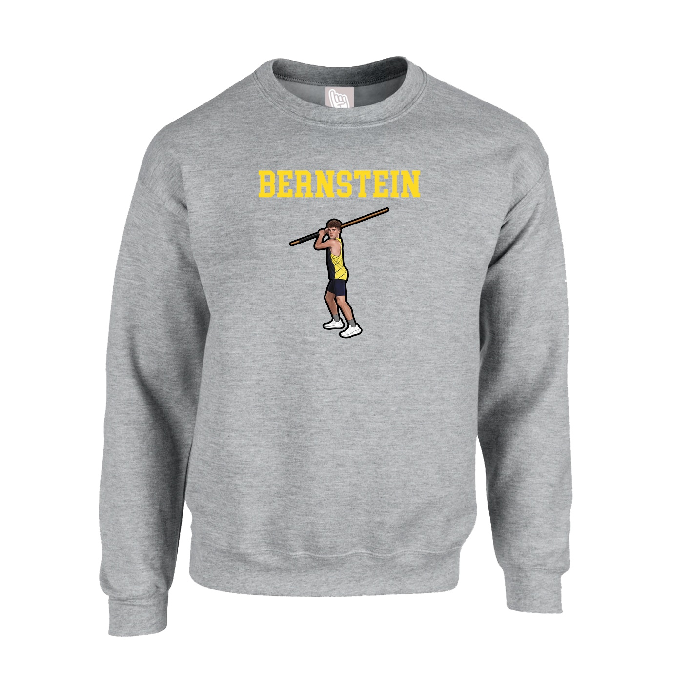 Fleece Crew — Shirsey in Grey