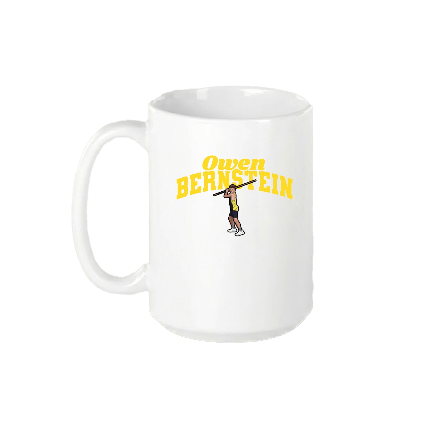 15oz Coffee Mug — Signature Arch in White