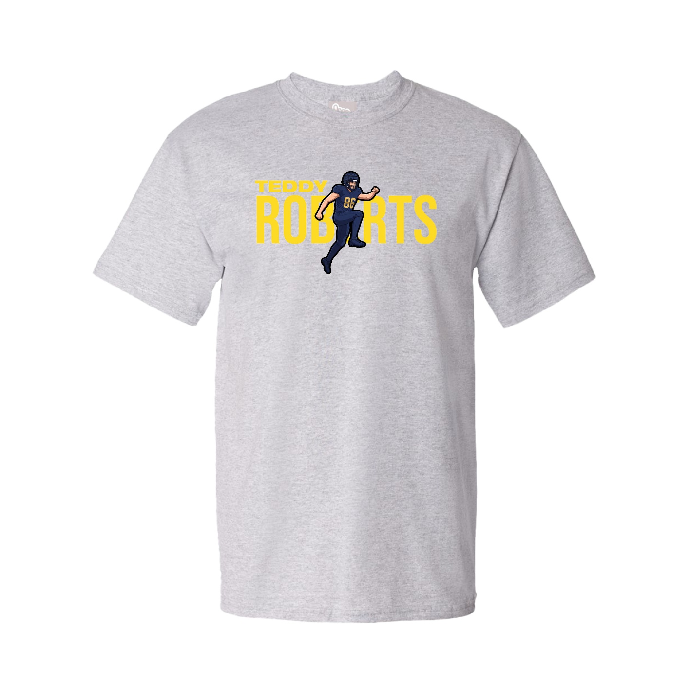 Youth Tee — Player Name in Grey