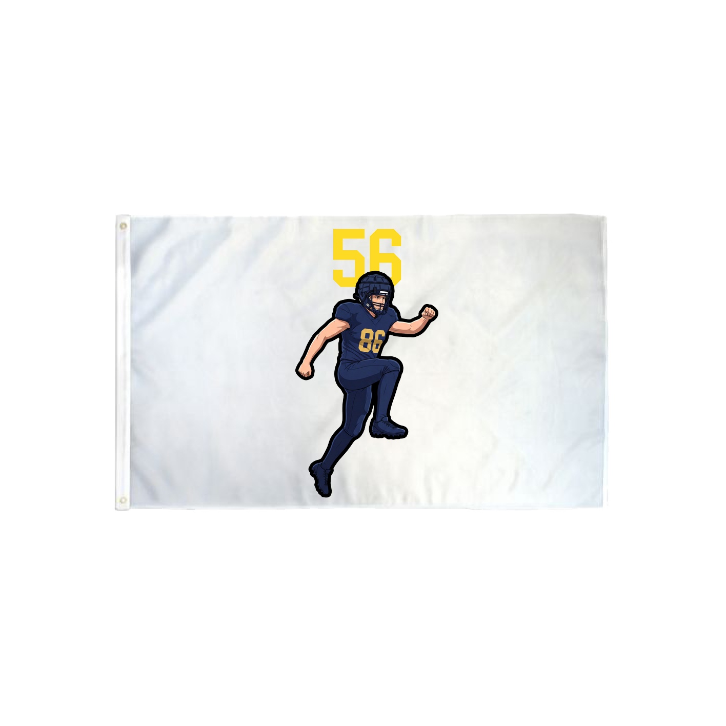 3x5 Flag — Number Top in Classic