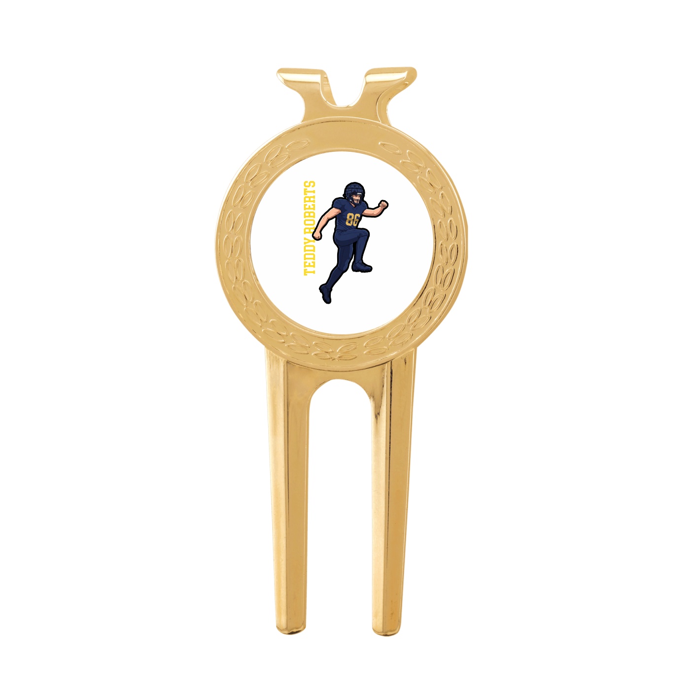 Divot Tool with Ball Marker — Name Vertical in Classic