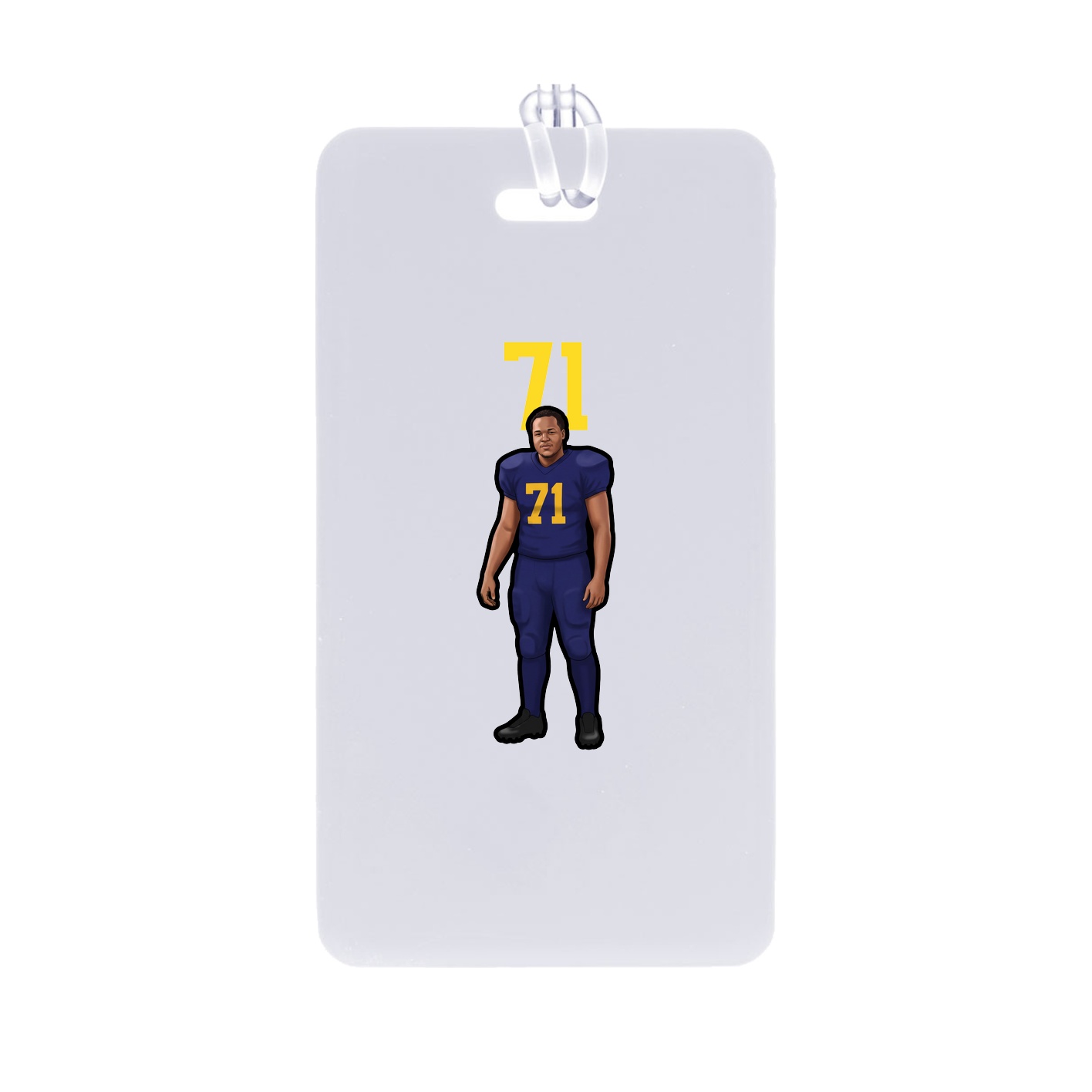 Bag Tag — Number Top in Classic