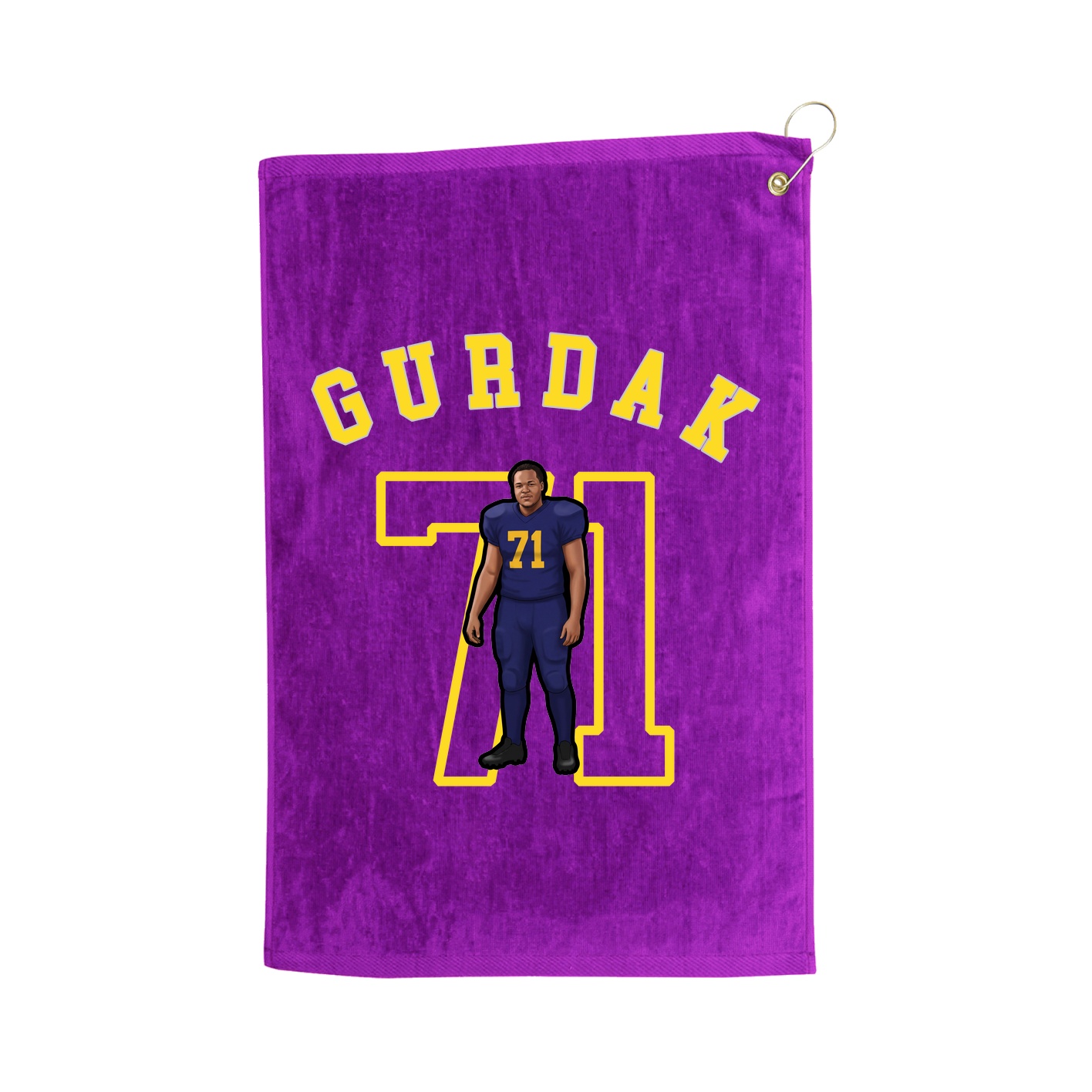 Golf Towel — Shirsey Arch in Purple