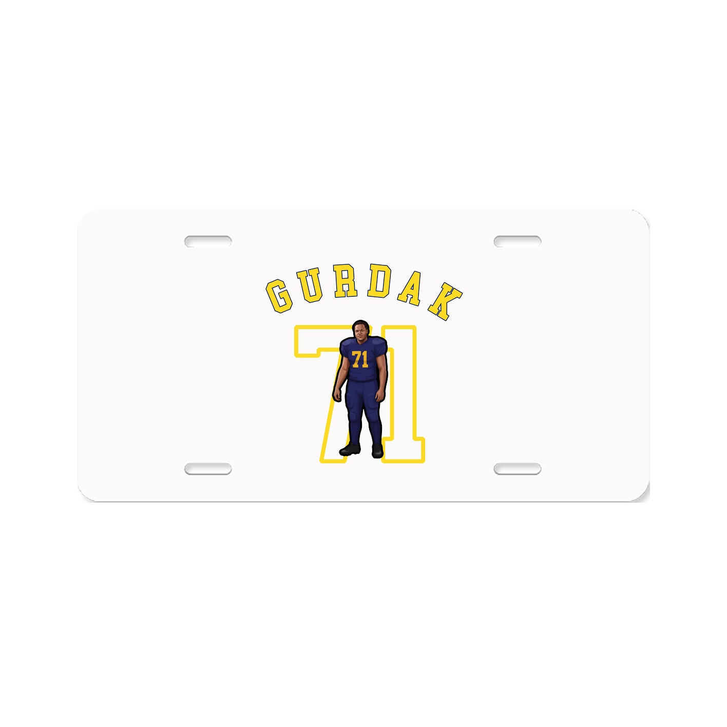 License Plate — Shirsey Arch in Classic