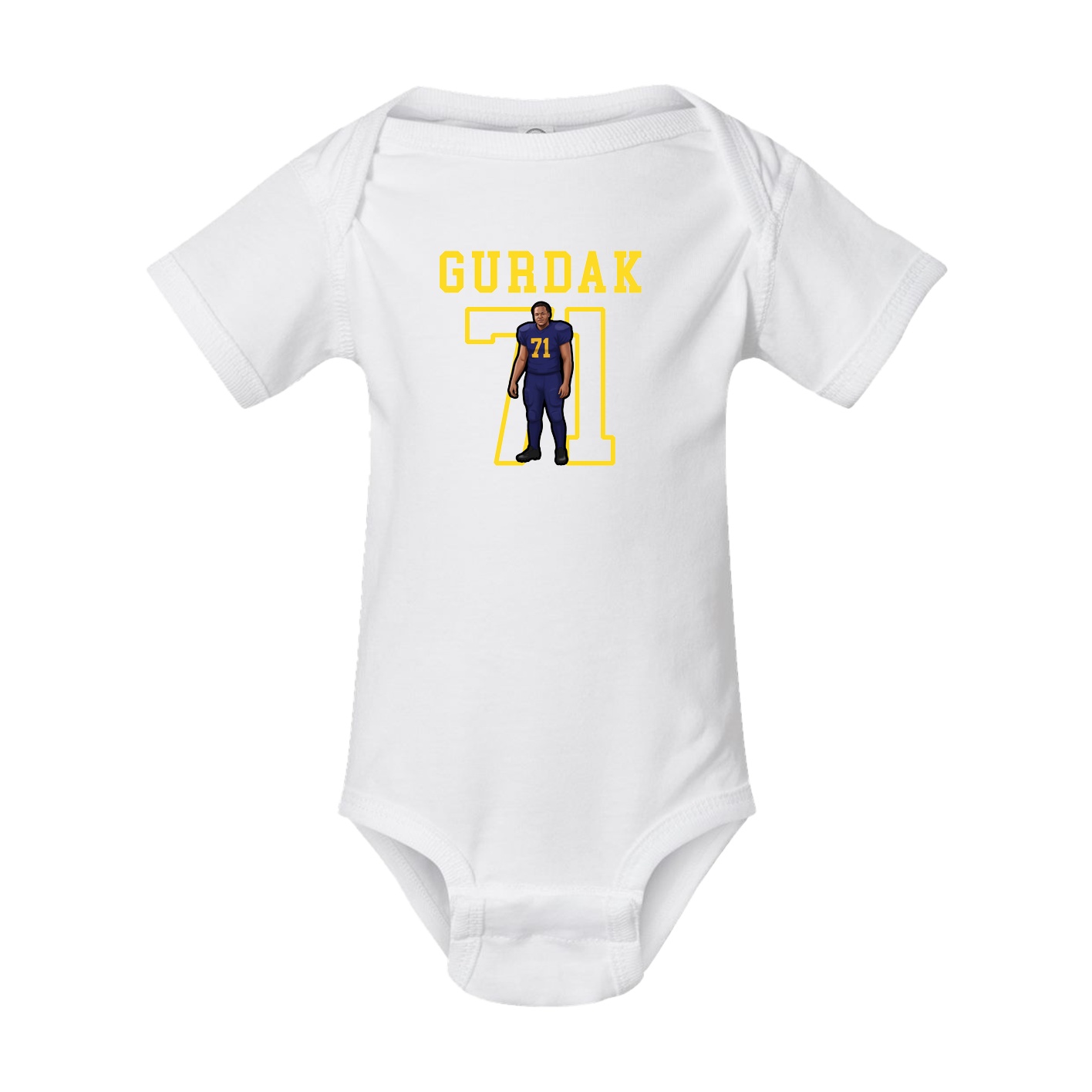 Baby Onesie — Shirsey in White