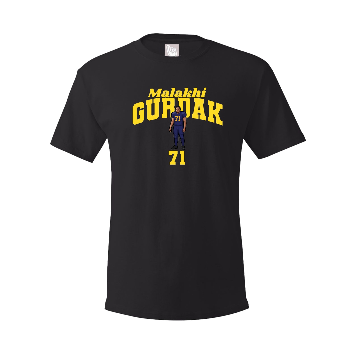 Youth Tee — Signature Arch in Black