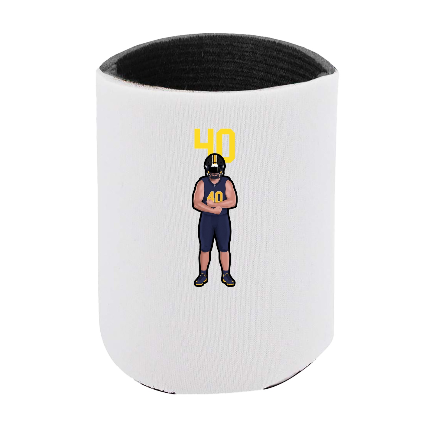 Can Holder — Number Top in White