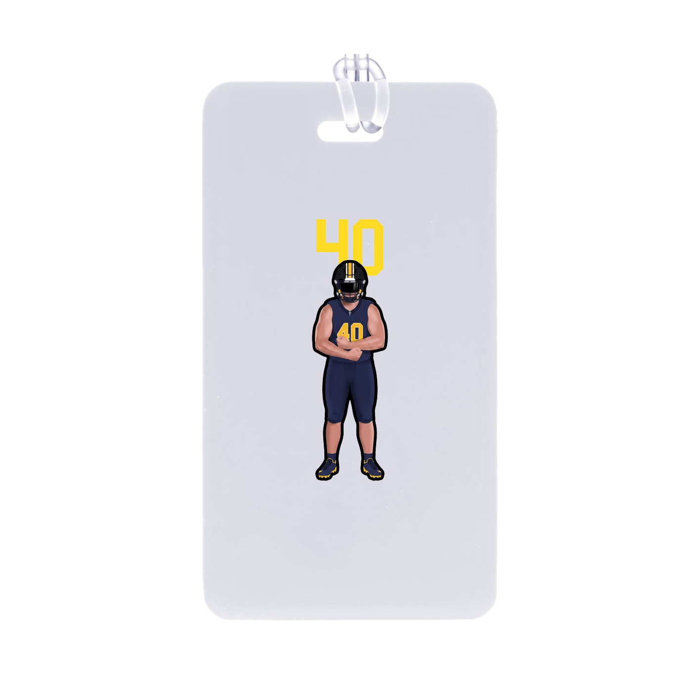 Bag Tag — Number Top in Classic