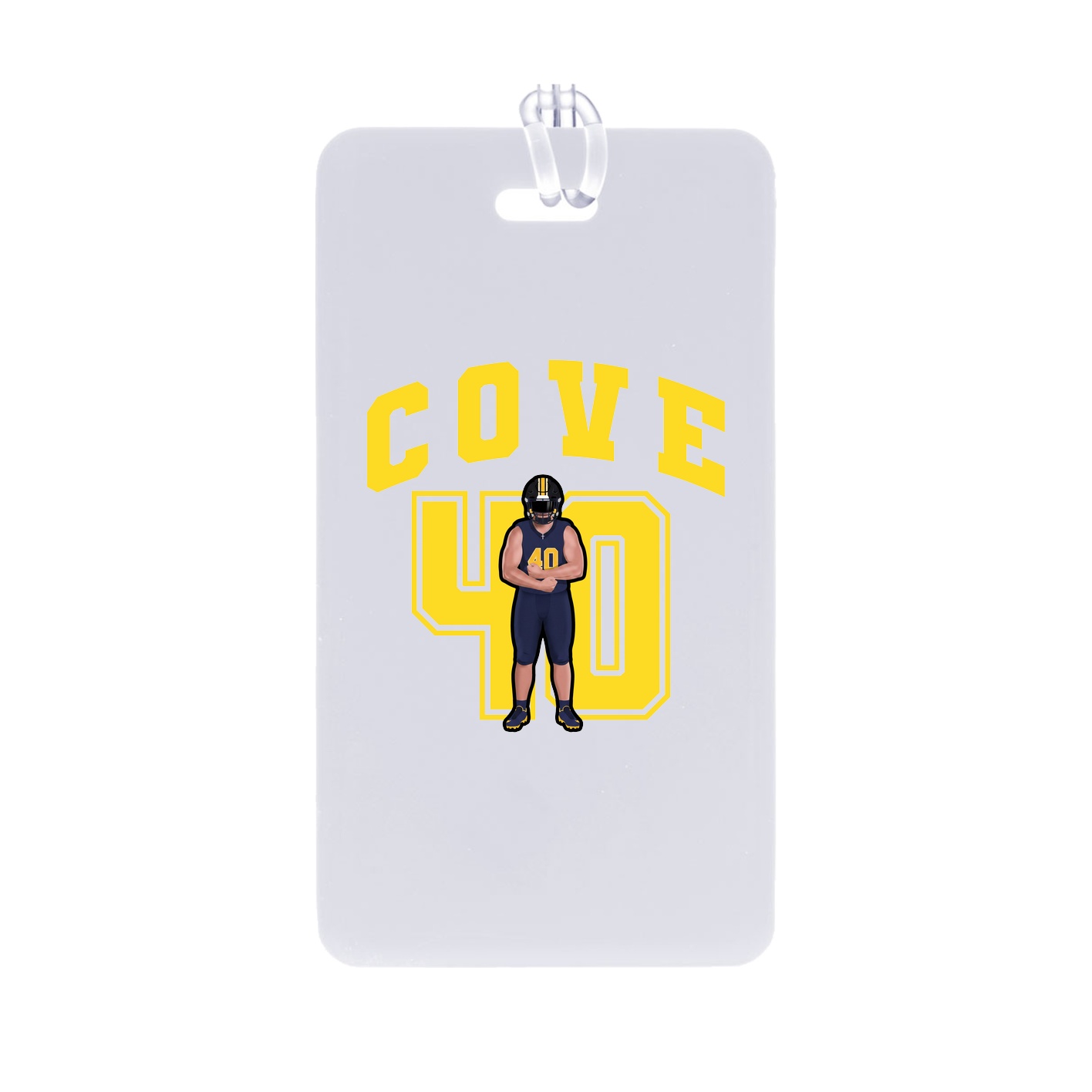 Bag Tag — Number in Classic