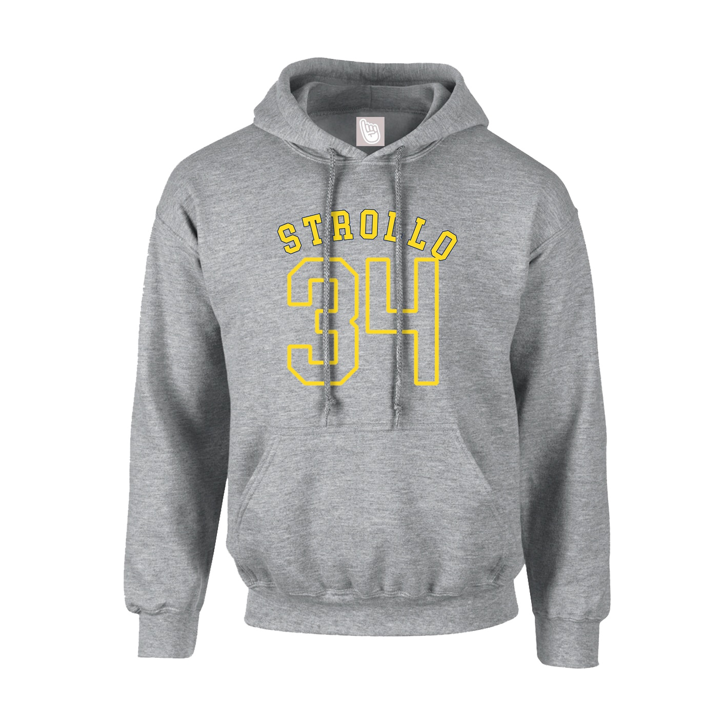 Youth Hoodie — Shirsey Arch in Grey