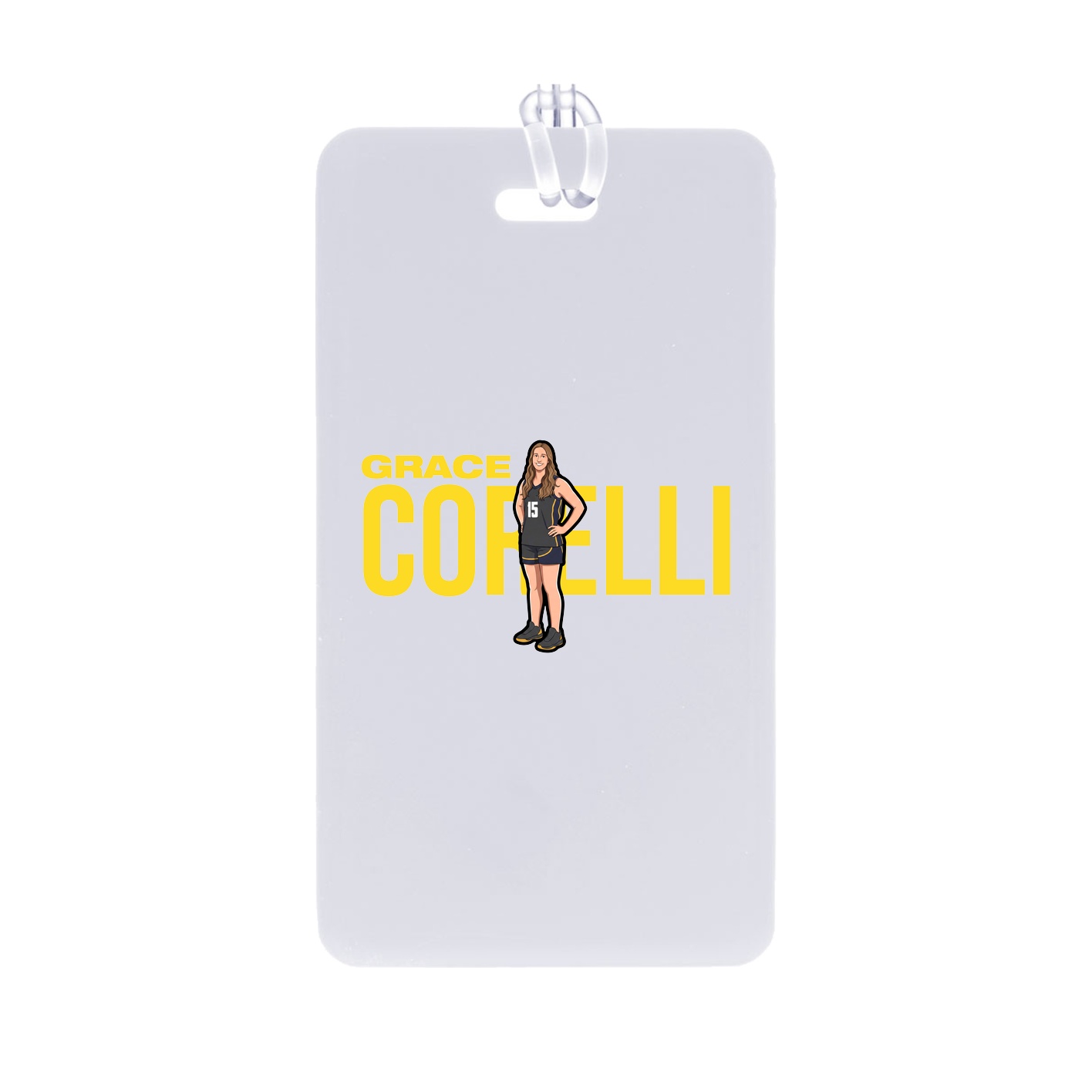 Bag Tag — Player Name in Classic