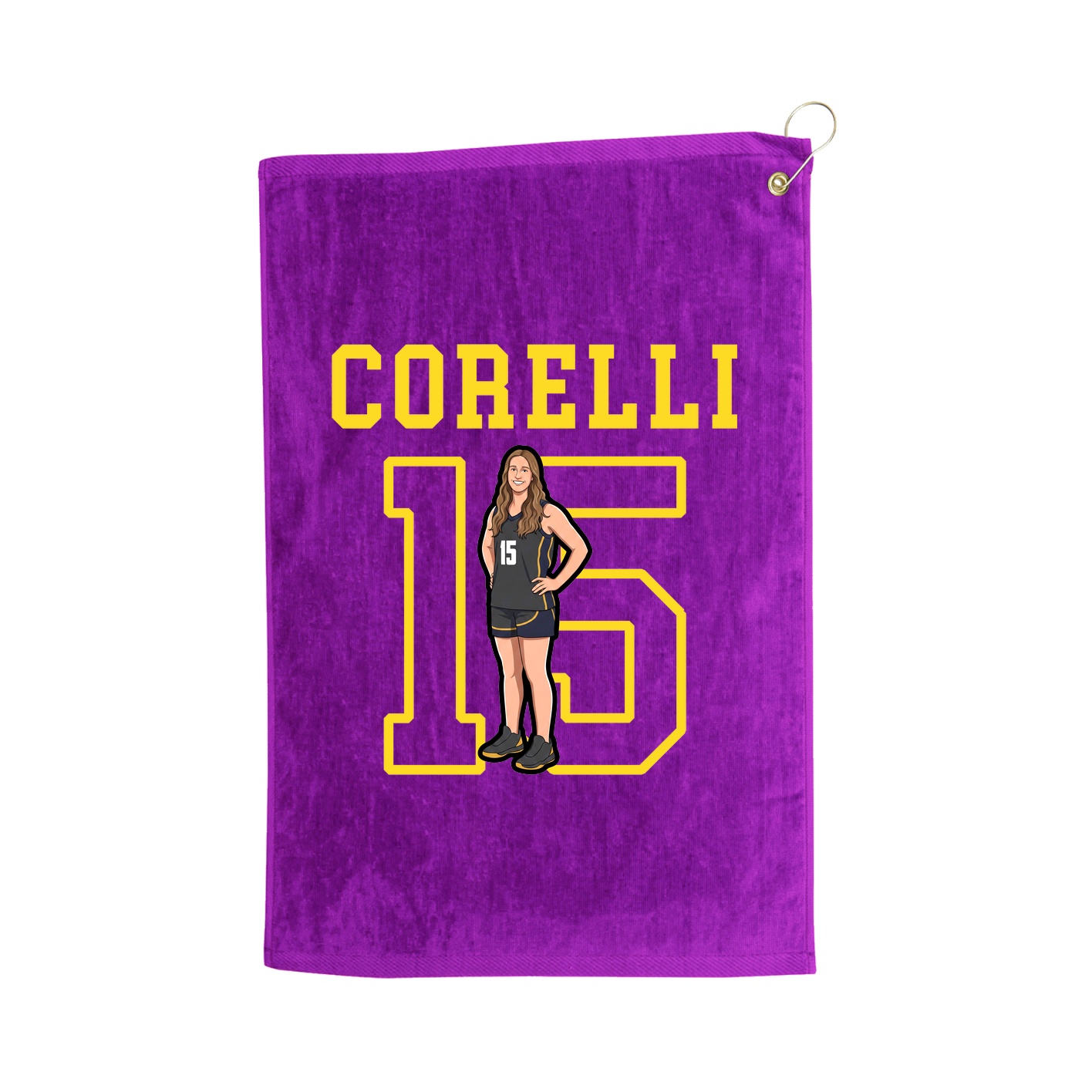 Golf Towel — Shirsey in Purple