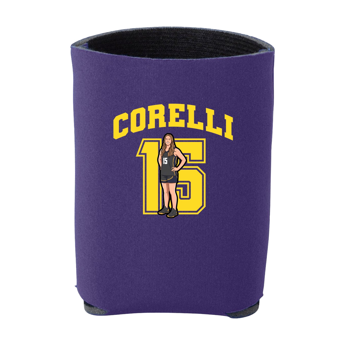 Can Holder — Number in Purple