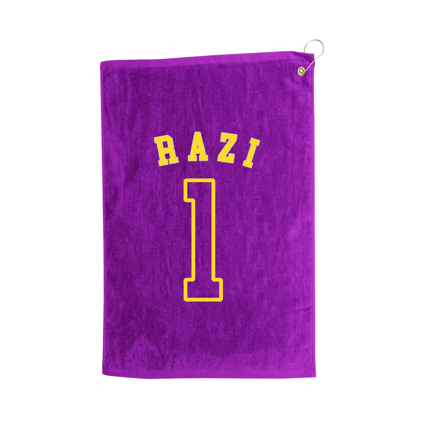 Golf Towel — Shirsey Arch in Purple