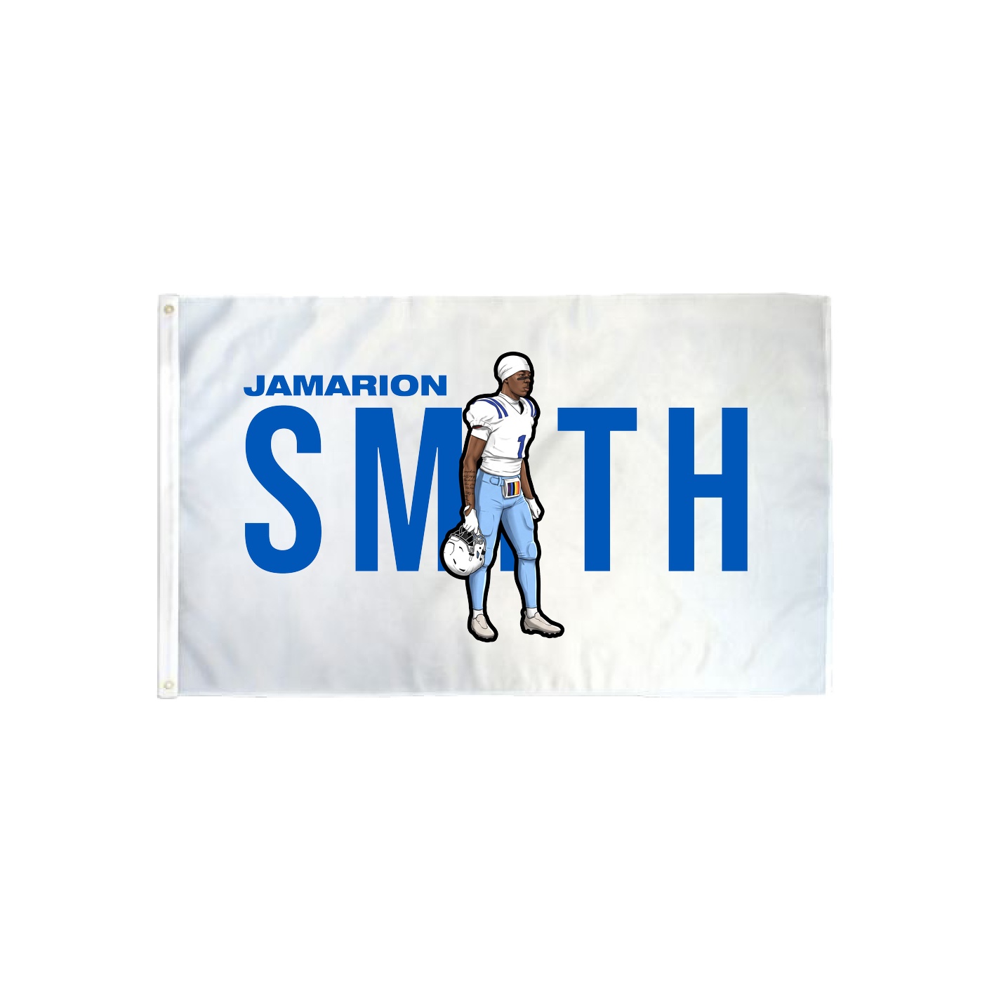 3x5 Flag — Player Name in Classic