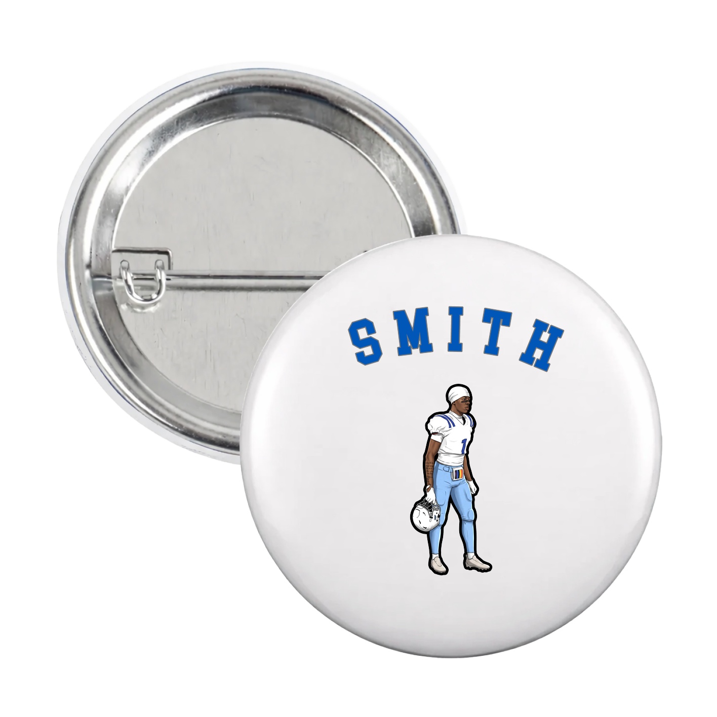 Game Day Button — Shirsey Arch in White